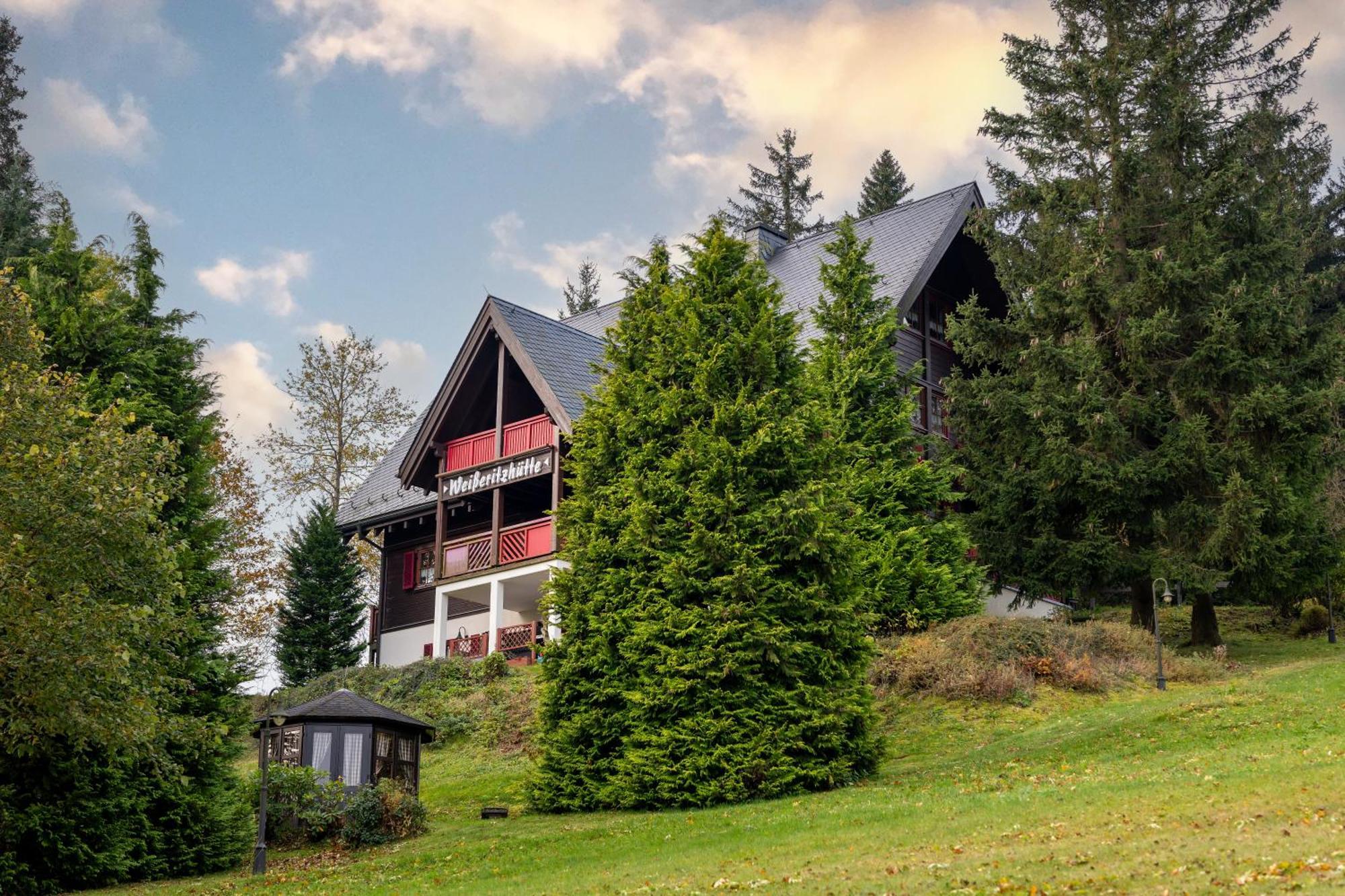 Ferienanlage Zum Silberstollen 2 Häuser am Berg Polderhof und Weißeritzhütte Altenberg  Exterior foto