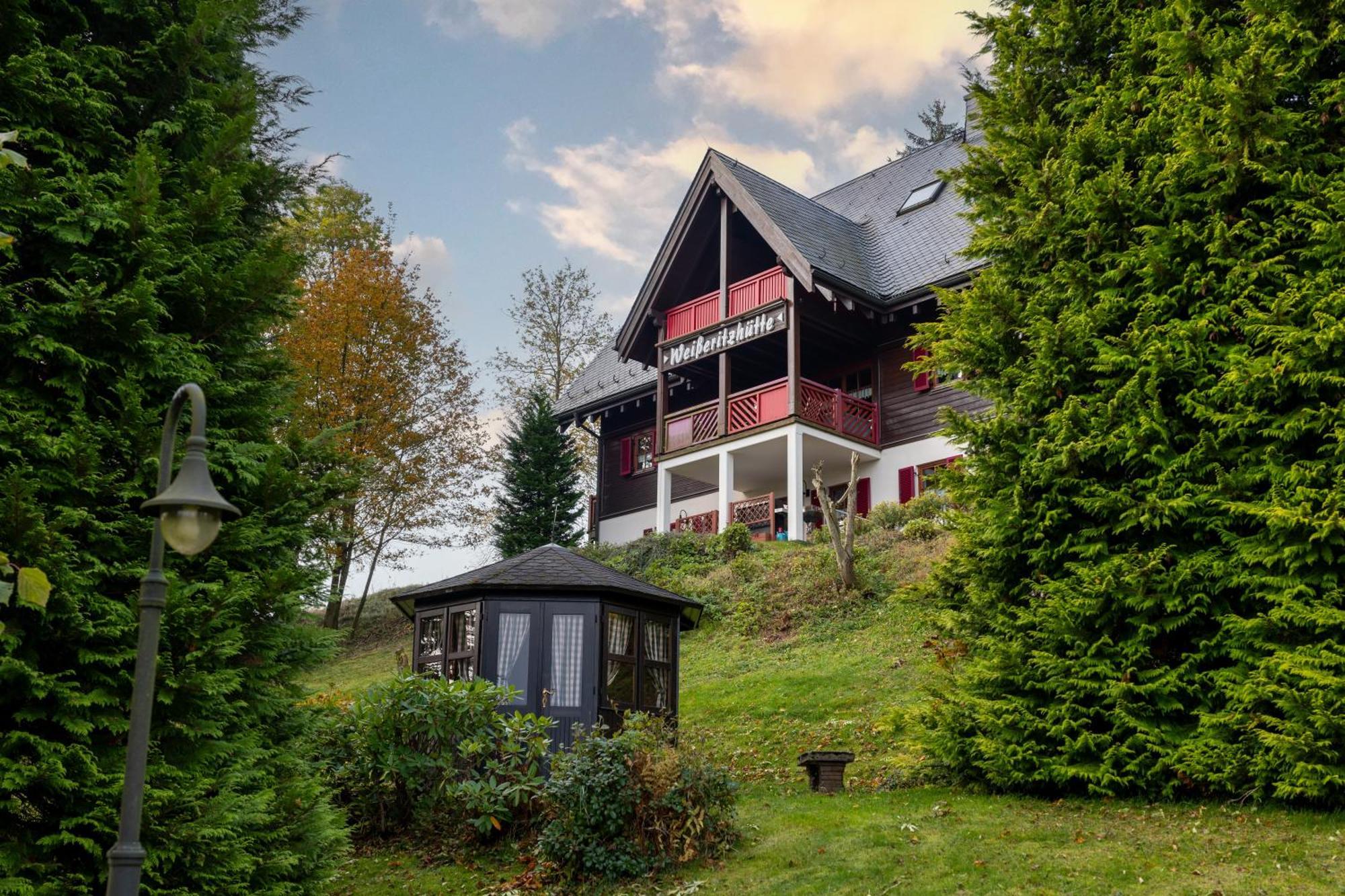 Ferienanlage Zum Silberstollen 2 Häuser am Berg Polderhof und Weißeritzhütte Altenberg  Exterior foto
